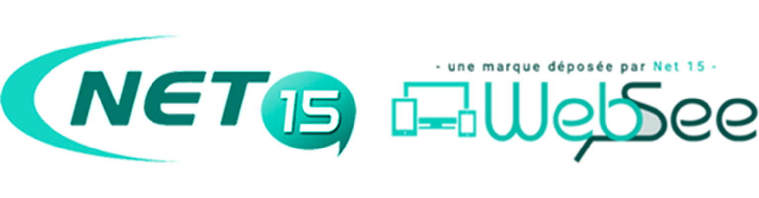 Logo Net15 et Websee.